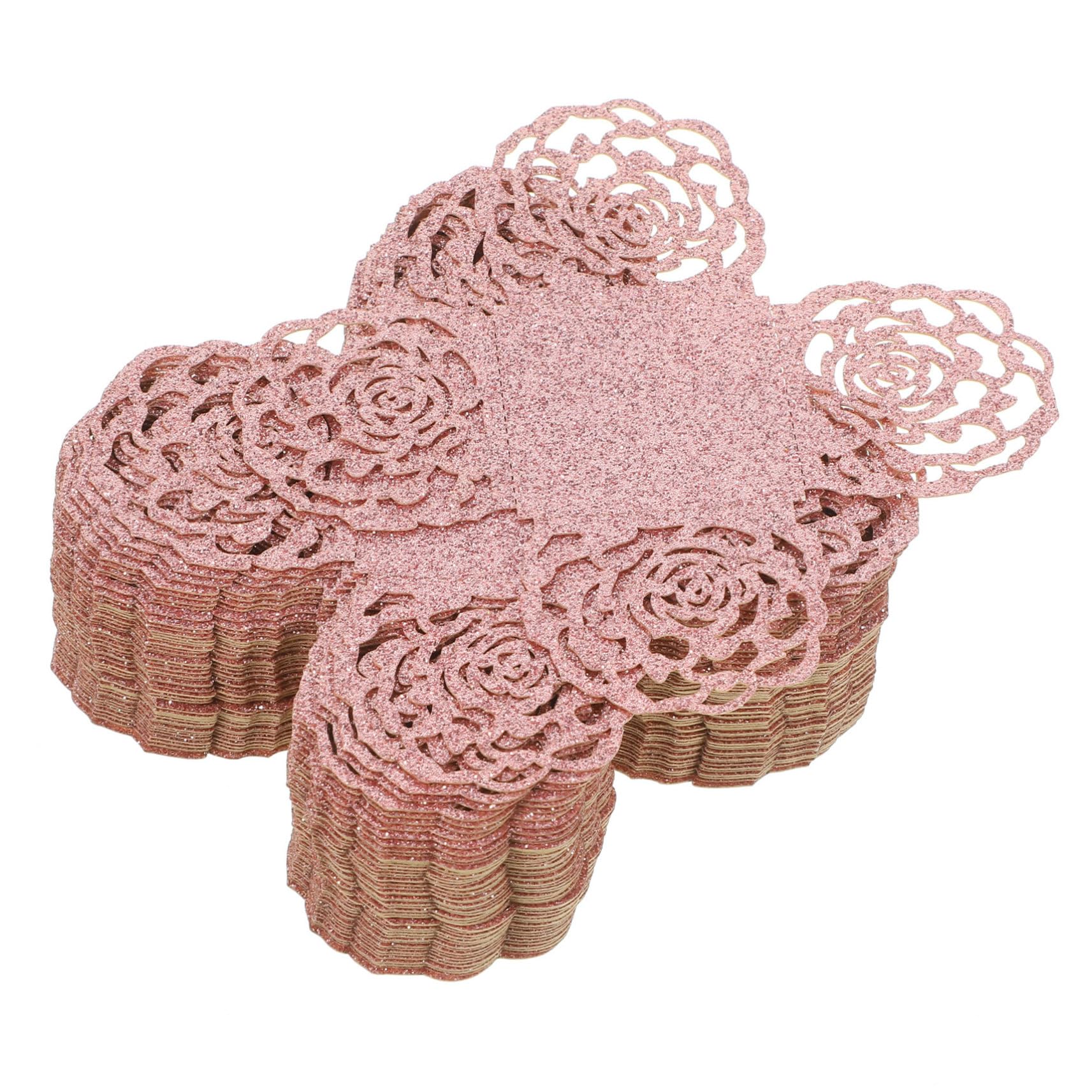 MAGICLULU 50pcs Schokolade Wrapper Tassen Trüffel Candy Dekorative Party Versorgung für Hochzeit