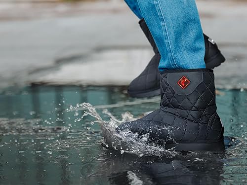 Miniatura 5 de Botas térmicas para hombres y mujeres  Edición 2024 actualizada recargable para pies con 3 ajustes de temperatura que mantienen los pies calientes