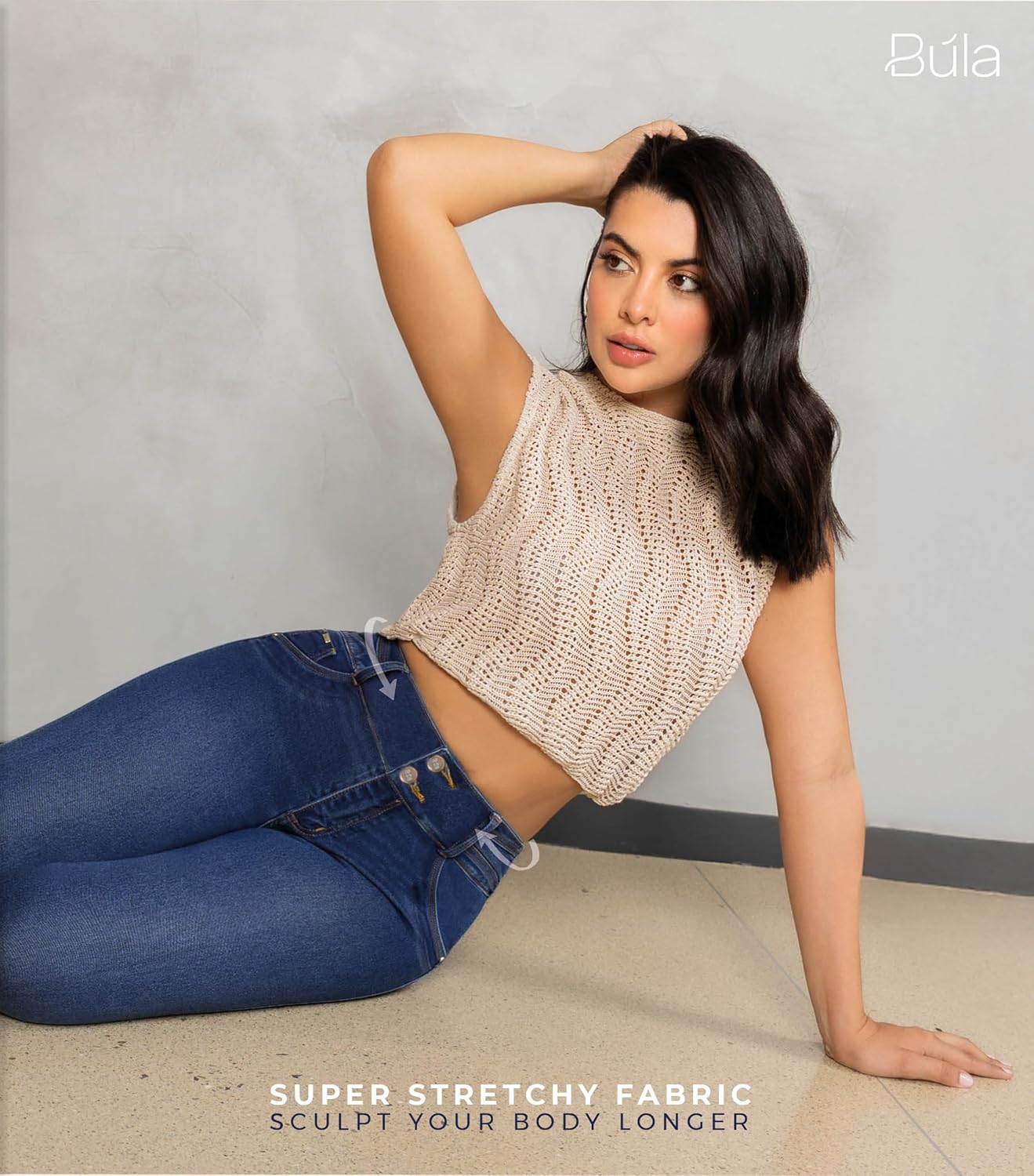 Bula, High Waist Butt Lifting Skinny Jeans - Shape wear Pantalones Colombianos Levanta Cola - Image 5