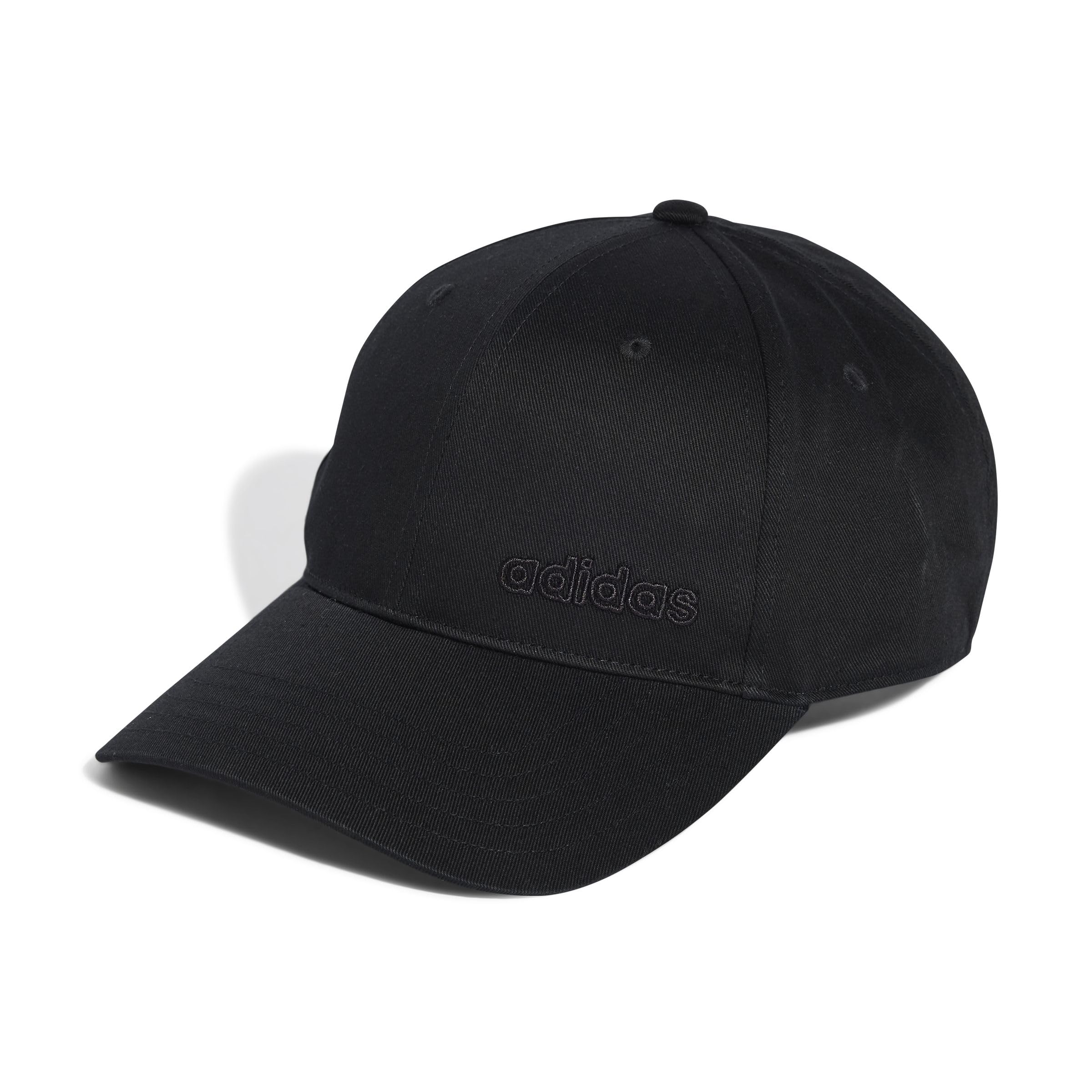 adidas Unisex Baseball Cap Linear Outline, Black/White, XS-S