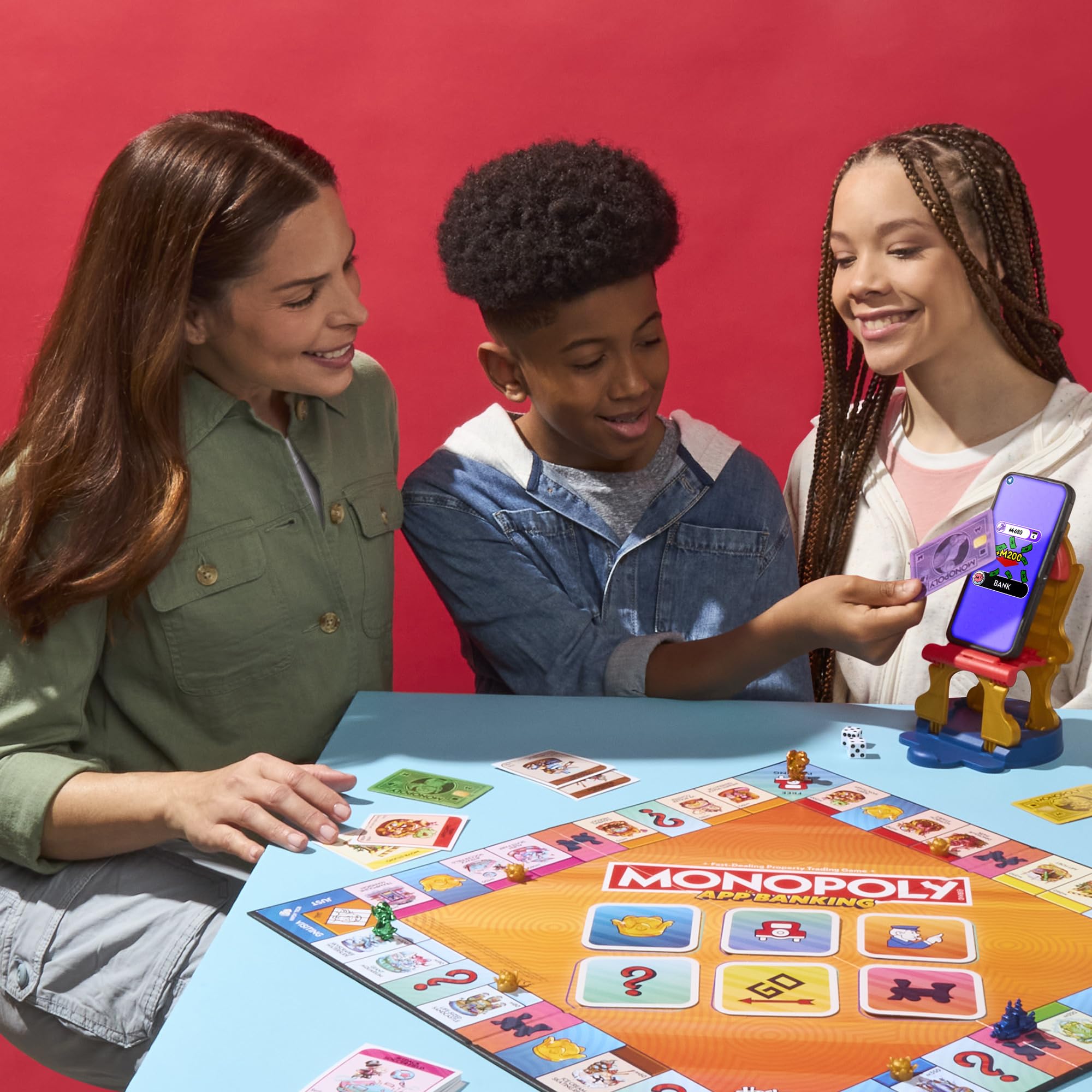 Monopoly Appli bancaire, Jeu de Plateau - Anglais