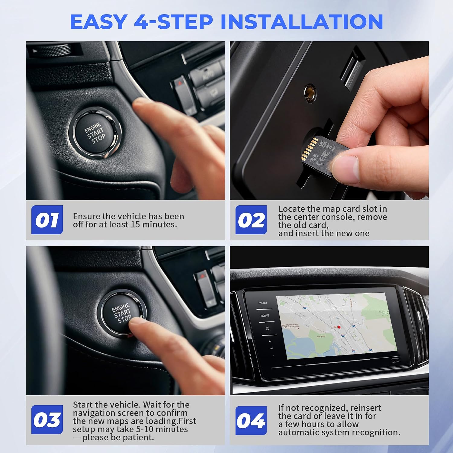2026 Latest Navigation SD Card KR9D66EZ1B,Compatible with Mazda 2025-2026 CX-50/3/CX-30/CX-70,2024-2026 MX-5,Mazda GPS Maps Navigation SD Card for USA CAN MEX Offline Maps