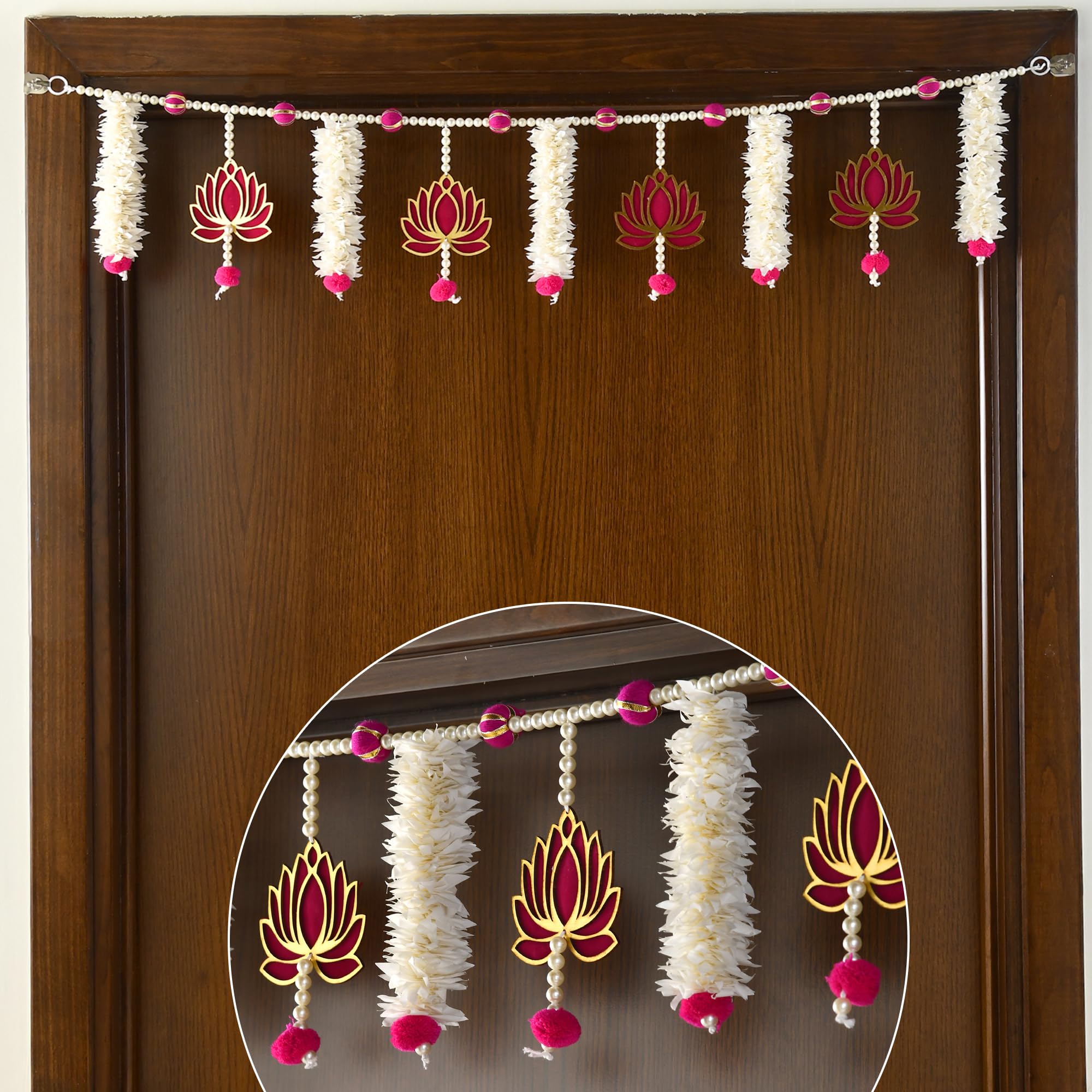 CraftVatika Torans for Entrance Door Diwali Decoration Items for Home Decor, Main Door, Living Room, Torans for Pooja Room Diwali Decoration Items (41 Inch Length) (B0DF55G7JB) Amazon Price History, Amazon Price Tracker