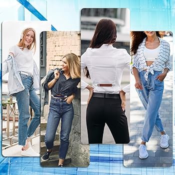 Clip Stringicavo Regolabili Per Pantaloni - 8 Pezzi In Poliestere Per Donne E Uomini - Foto 3