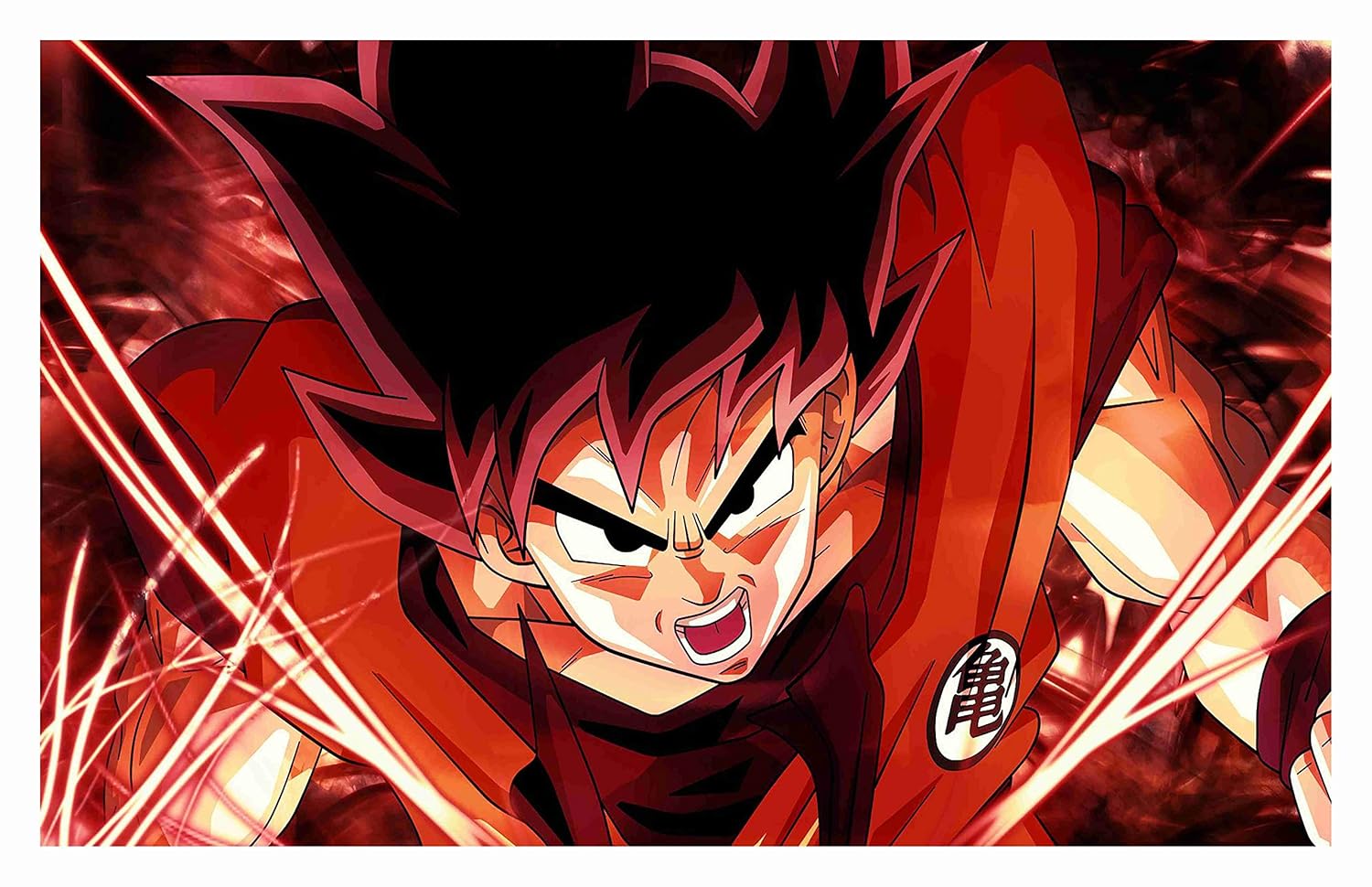 BALDAU PRINTS Dragon Ball Z Wall Poster For Room (Gloss Laminated, 12X18 Inch, 300 GSM) F17