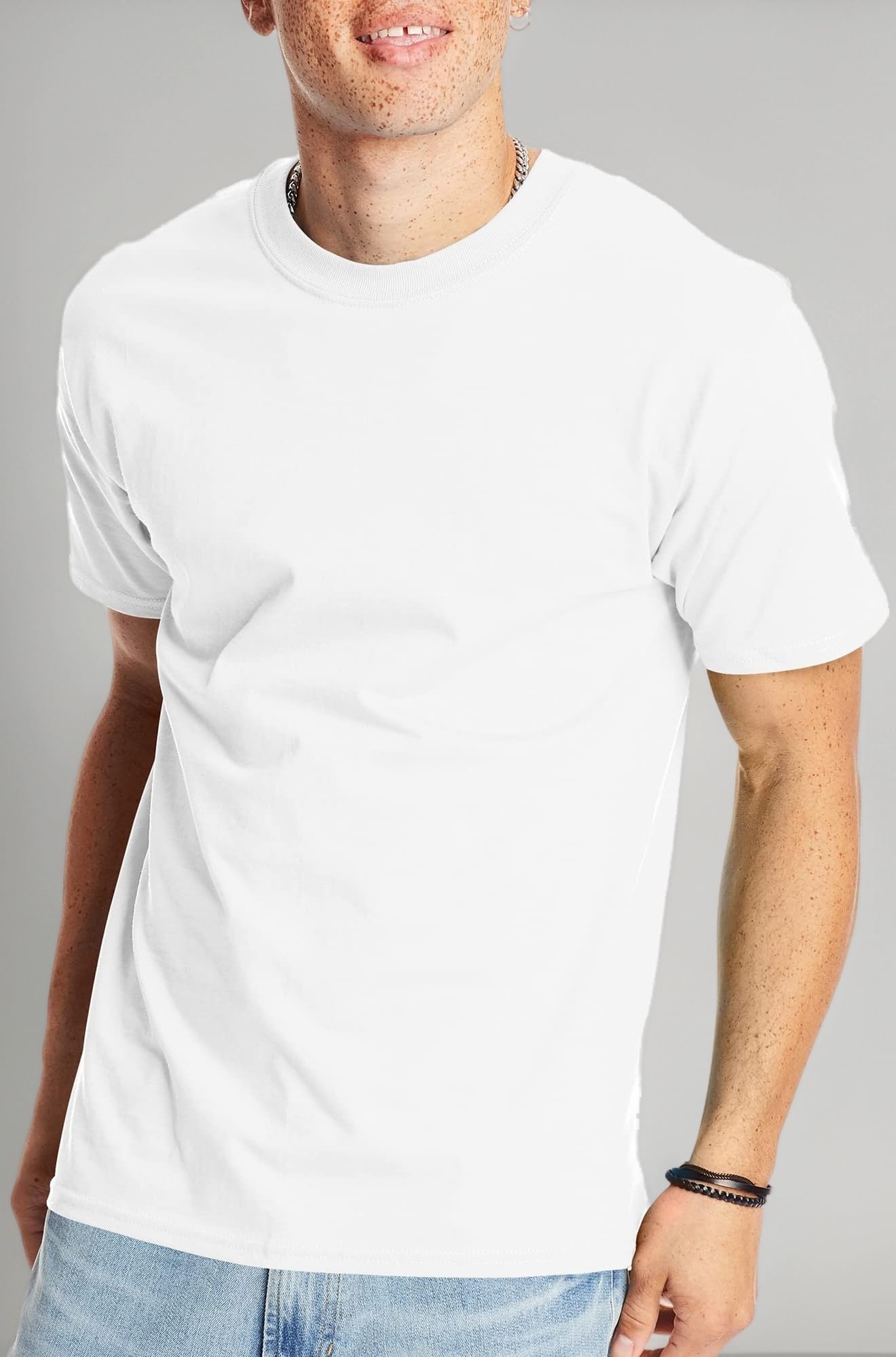 Hanes Short Sleeve Beefy T-Shirt - 5180