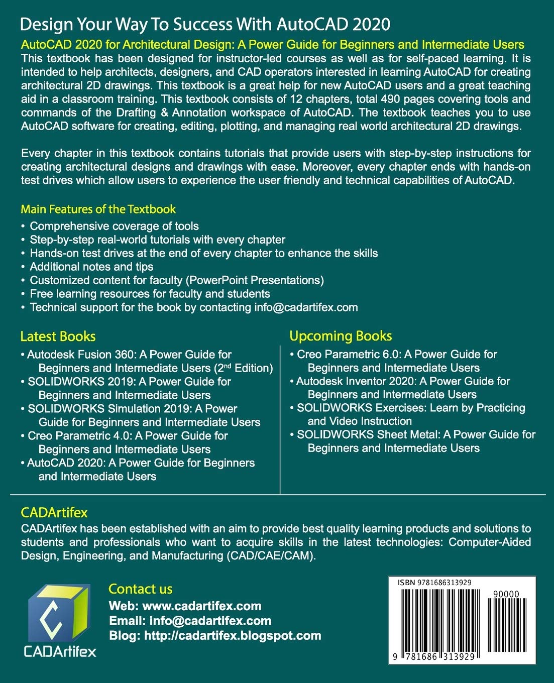AutoCAD 2020 for Architectural Design: A Power Guide for Beginners and Intermediate Users