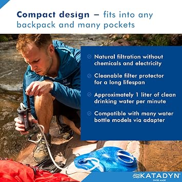 Katadyn Water Filter's Hiker Pro transparent