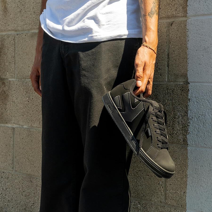 Amazon | [エトニーズ] スケートシューズ FADER BLACK DIRTYWASH 23.0