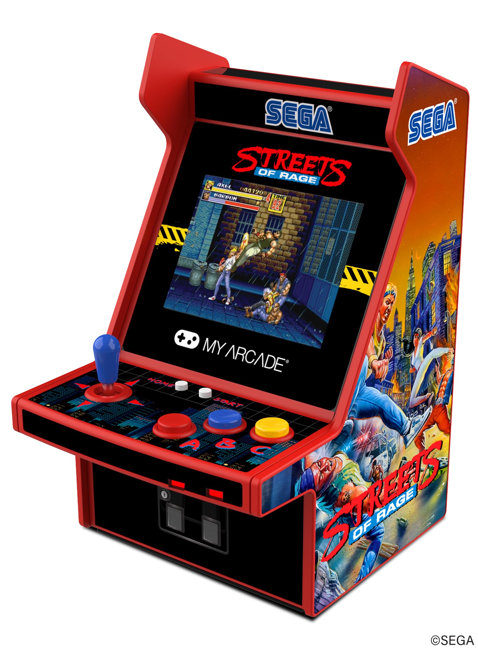 MyArcade DGUNL-7162 Streets of Rage Micro Player Pro Portable Retro Arcade