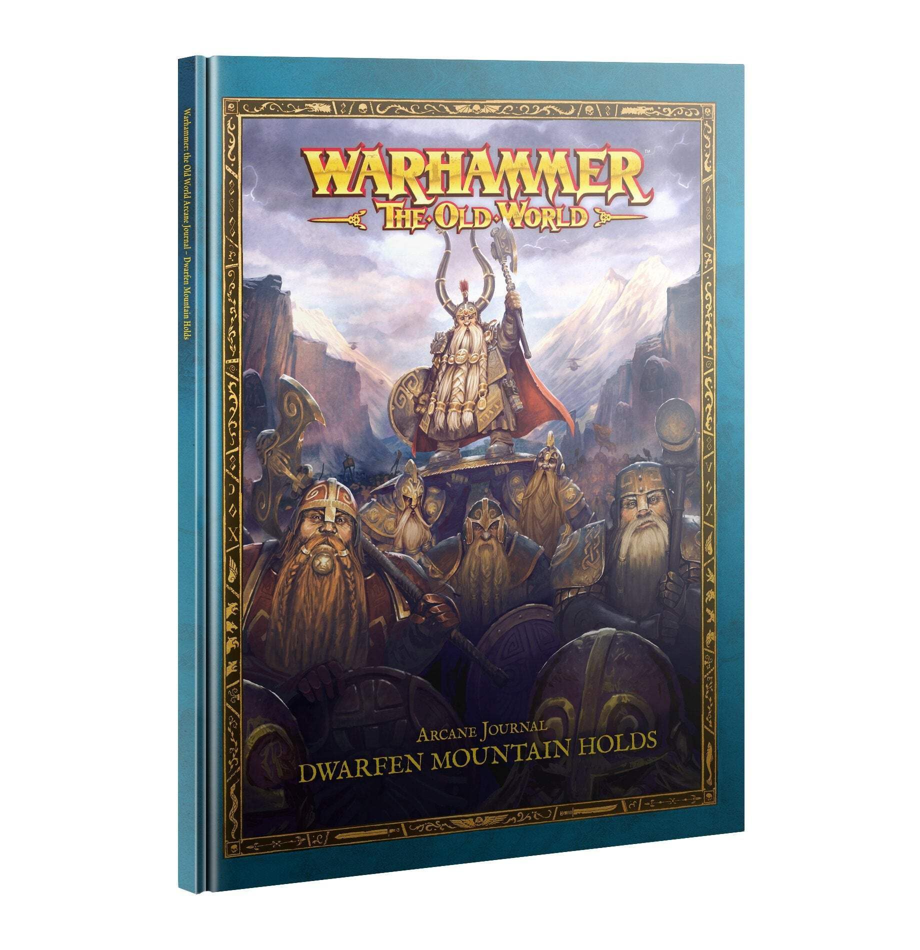 Warhammer Games Workshop The Old World - Arcane Journal: Dwarfen Mountain Holds (Dwarf), Blue and Gold
