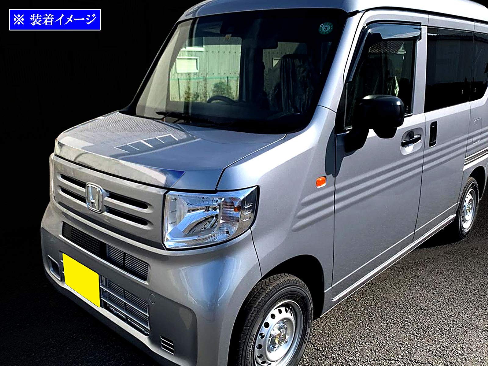 N-VAN ボンネット Amazon | BRIGHTZ N-VAN JJ1 JJ2 超鏡面ステンレスメッキ