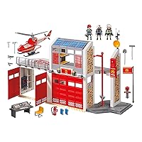 PLAYMOBIL City Action 9462 - Grande Centrale dei Vigili del Fuoco