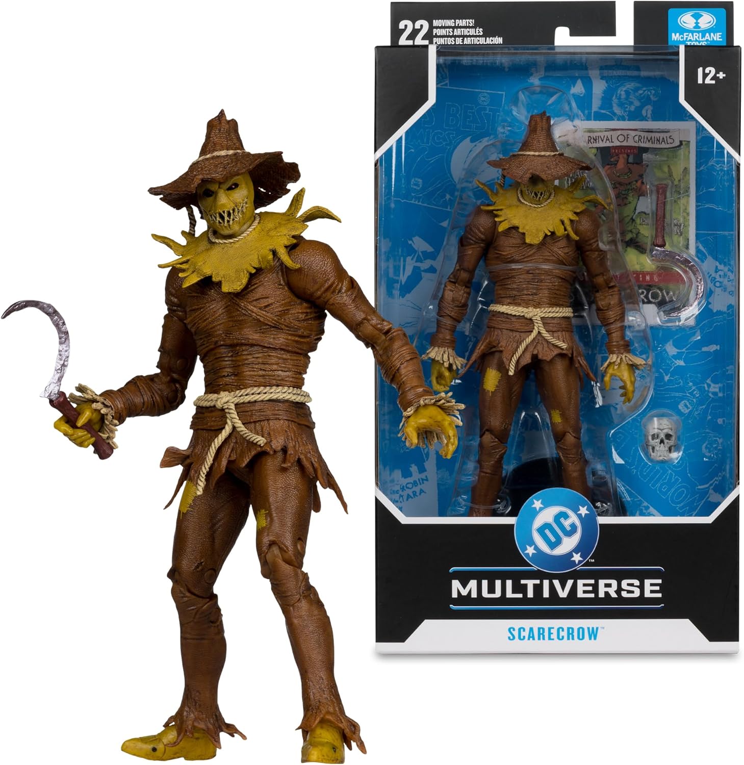 McFarlane Toys- DC Multiverse Scarecrow (DC Classic) 7in Action Figure