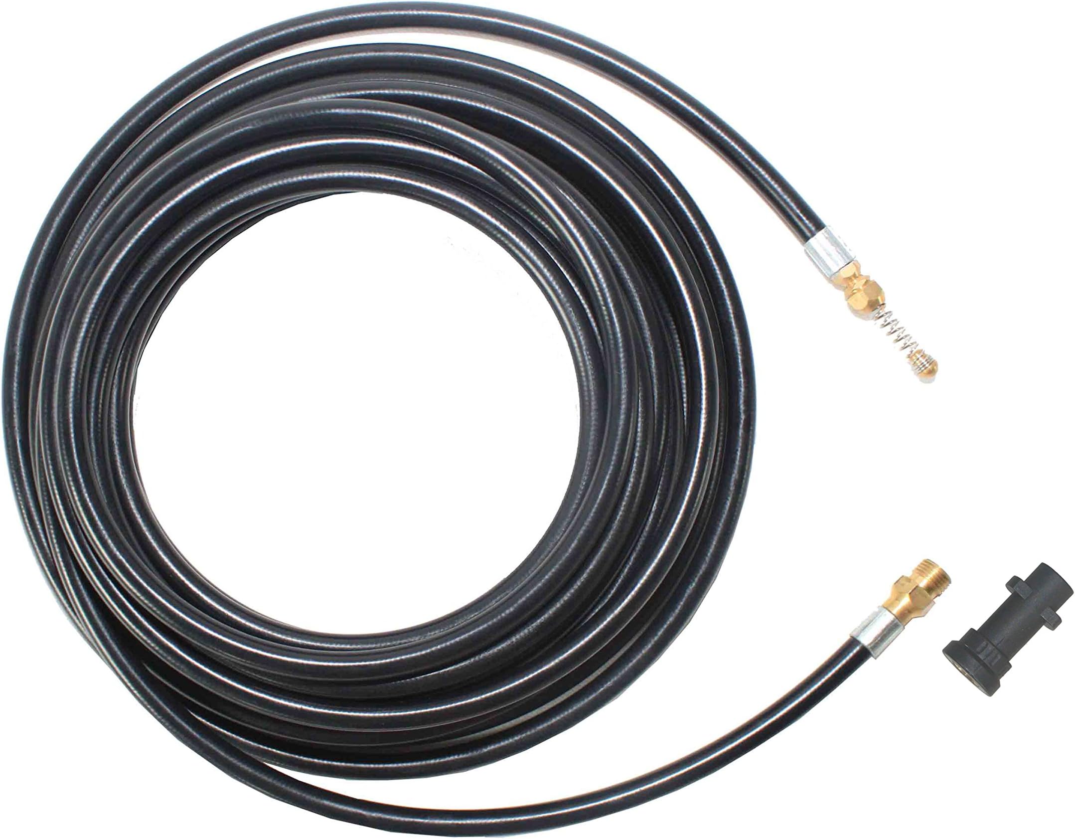 XZT A13-Kar 2300psi Pressure Washer Sewer Jetter Hose,Sewer Drain Cleaner (35FT)