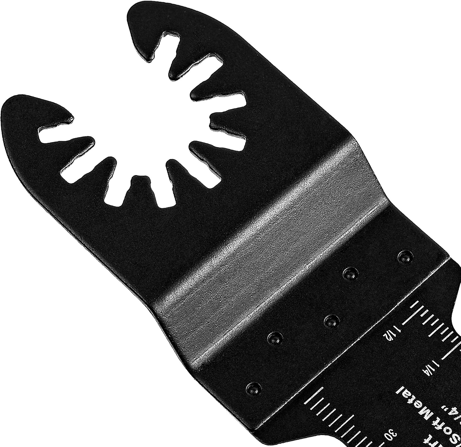 Vtopmart 25 Wood Oscillating Multi Tool Quick Release Saw Blades Compatible with Multimaster Fein Bosch Makita Milwaukee Rockwell Ryobi Porter Cable Black & Decker Craftsman Ridgid
