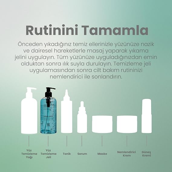 Purifying Foaming Facial Cleansing Gel 400ml