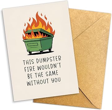 Funny Friendship Card, Birthday Card, Friends Family