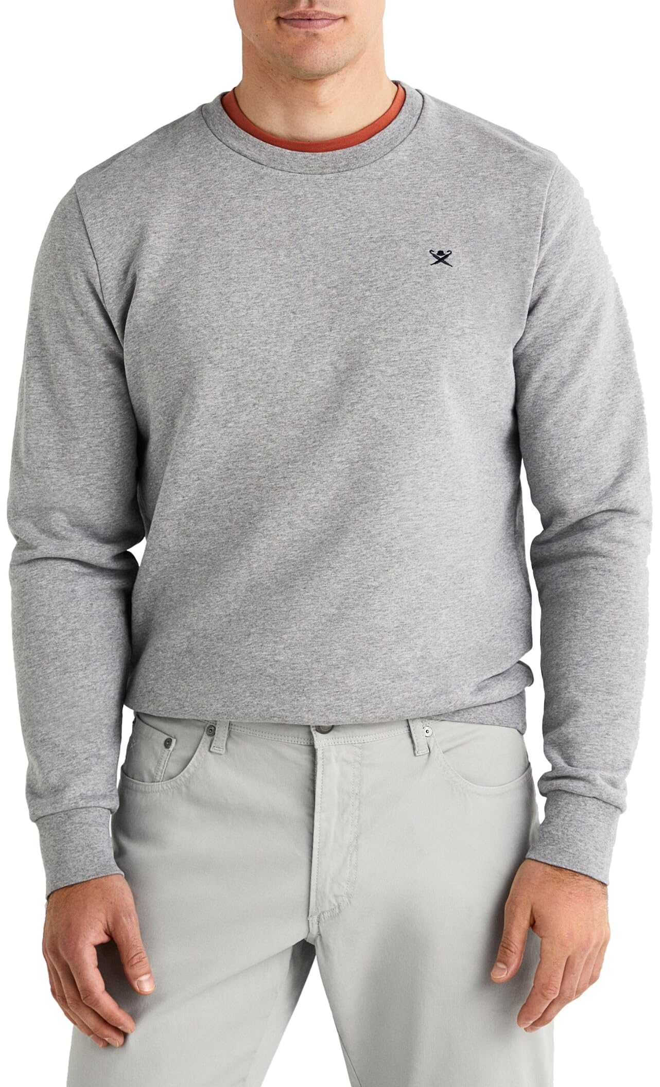 Hackett LondonMen's Hackett LDN Logo CRW Sweater