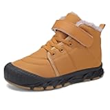 FANSITE Boys Snow Boots Winter Waterproof Slip Resistant Cold Weather Shoes（Little Kid/Big Kid
