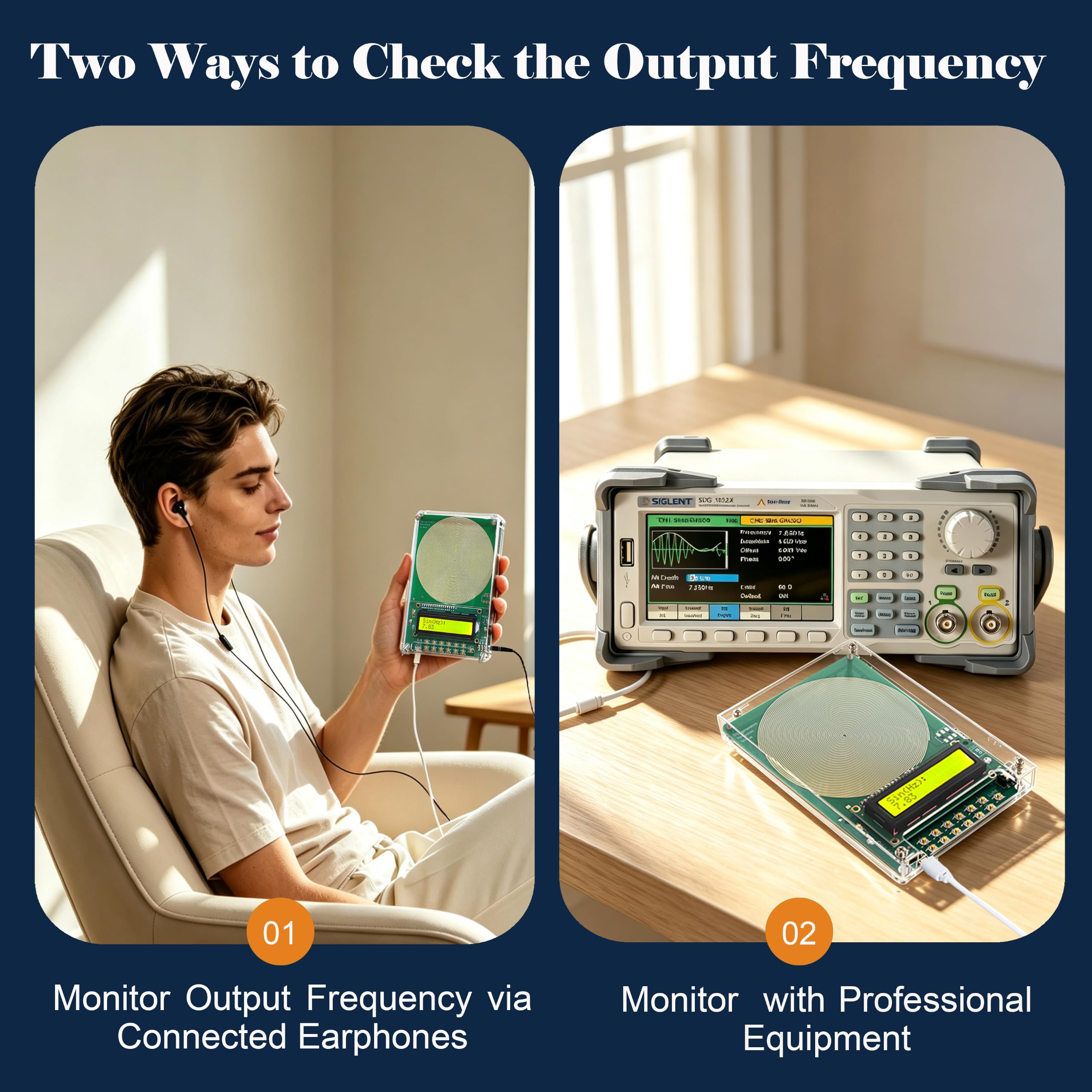 Amazon.com: Adjustable Frequency Generator for Healing (0.01Hz