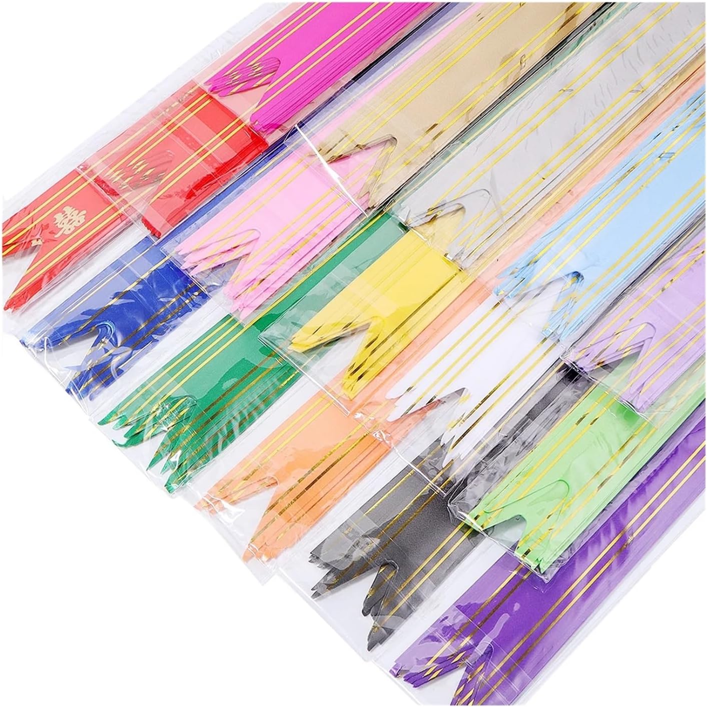 Pull Bows for Gift Baskets 20pcs Colorful Gift Packaging Bow for Birthday Party Wedding Candy Gifts Christmas Tree Decor Knot Ribbon(Orange)