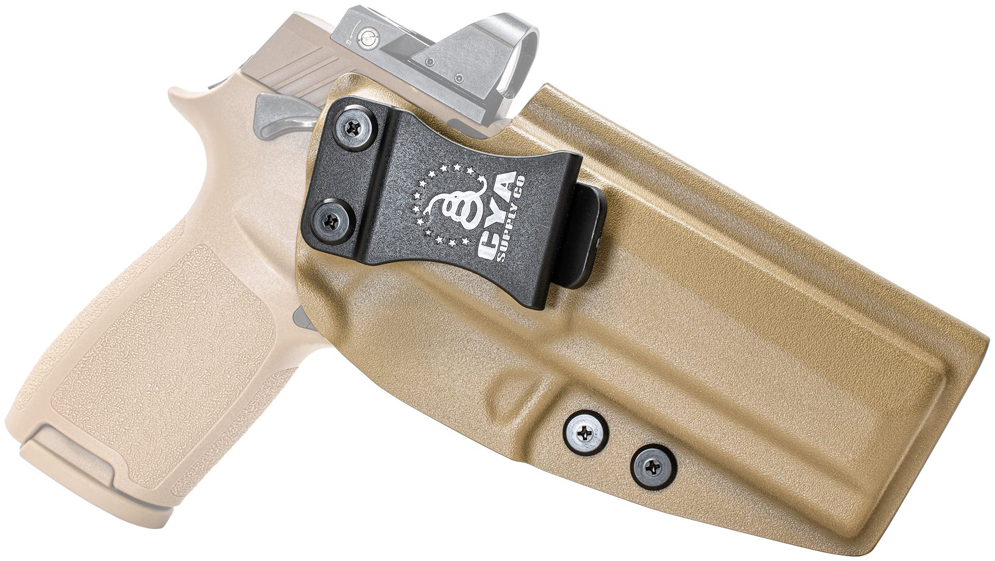 Base Optics Ready (Flat Dark Earth) Inside Waistband Holster Concealed Carry IWB Veteran Owned Company Fits