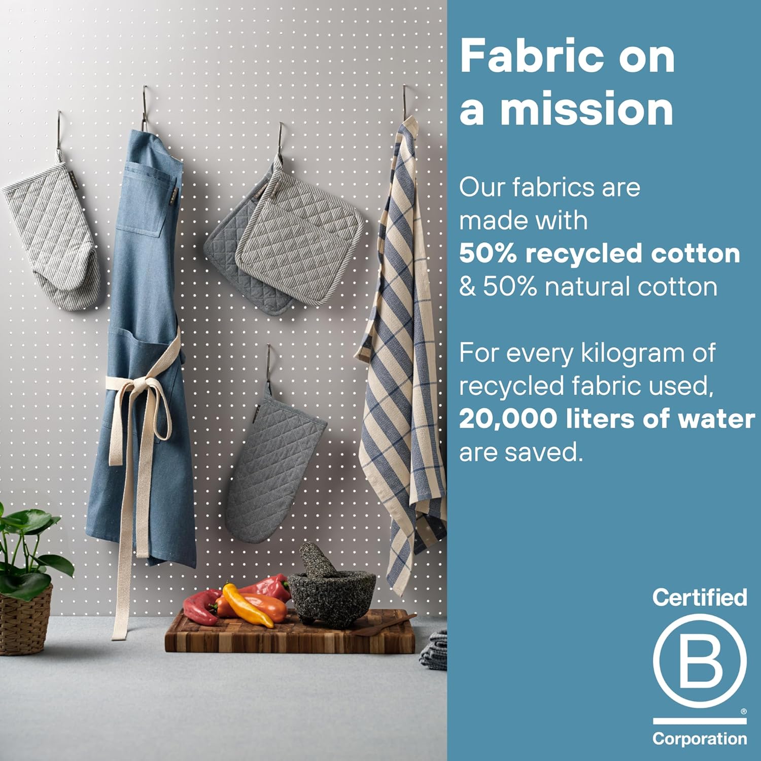 MEEMA Bistro Half Apron for Men & Women | Half Aprons for Women With Pockets | Delantales Para Meseros | Waitress Aprons | Server Apron with Pocket