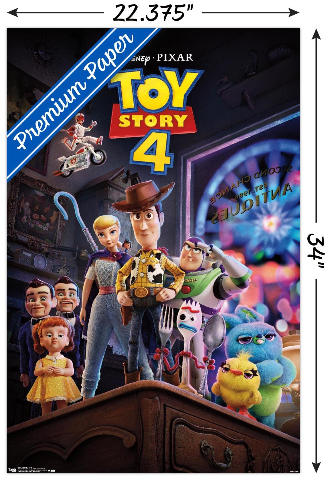 Amazon.com: Trends International Disney Pixar Toy Story 4 - Store