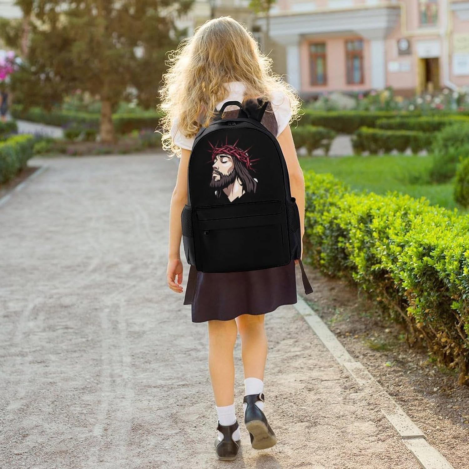 Christ Crrown of Thorns Laptop Backpack for Men Women Fashion Computer Bag Business Travel Daypack