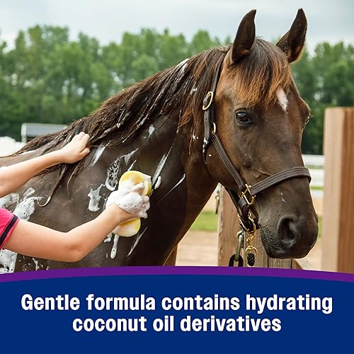 Miniatura 4 de Farnam Vetrolin White 'N Brite Champú, limpieza profunda e iluminador de color champú para caballos y perros. 32 onzas