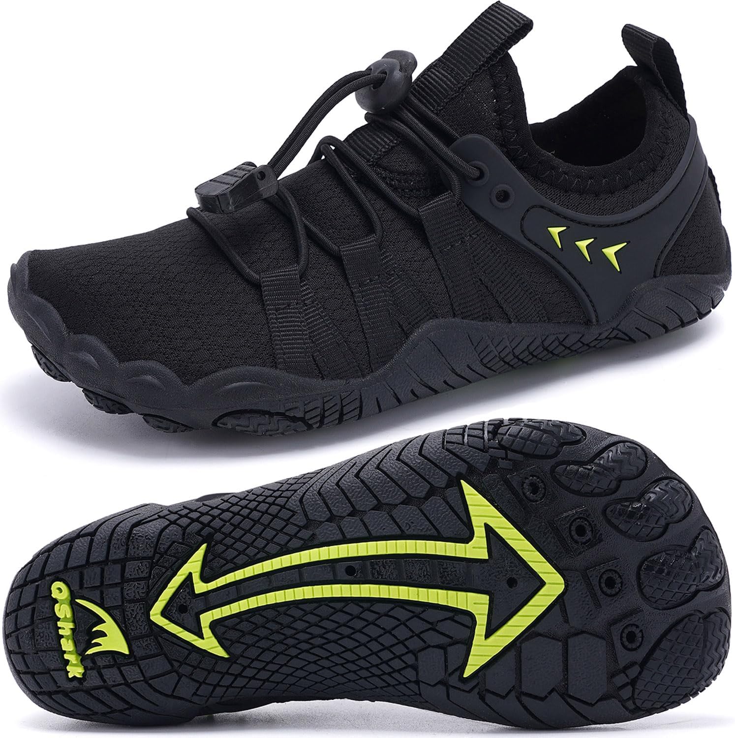 Boys Girls Water Shoes Kids Lightweight Aqua Socks Barefoot Quick Dry Hiking Walking Sneakers Slip On Sandals for Beach Pool Swim (Little Kid/Big Kid)