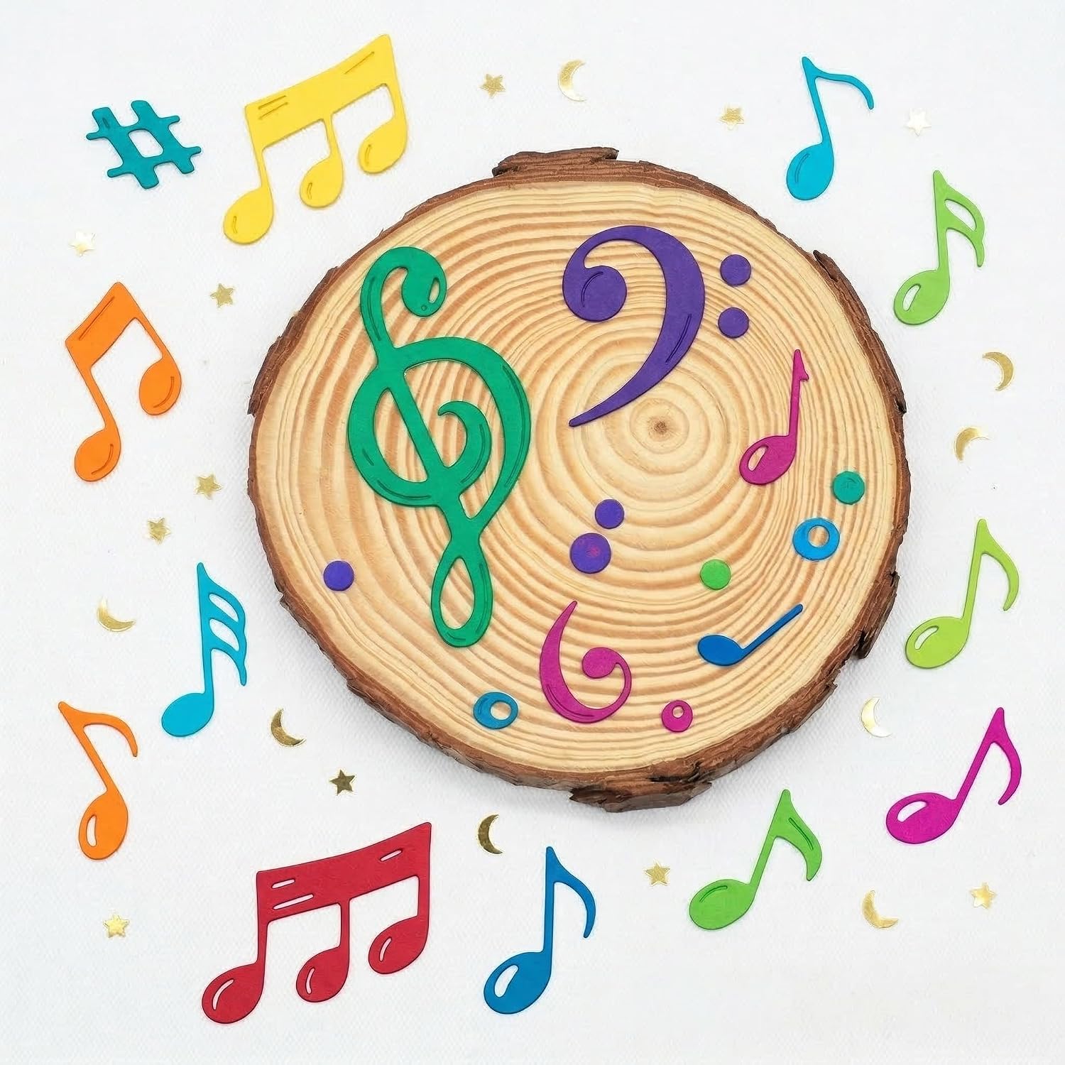 Musical Notes Die Cuts for Card Making, Music Carbon Steel Cutting Dies, Metal Die Cutting Mold, Scrapbooking Dies, DIY Etched Embossing Stencil for Craft