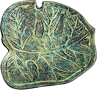 Nearly Natural 10in. Leaf Shaped Decorative Accent Tray