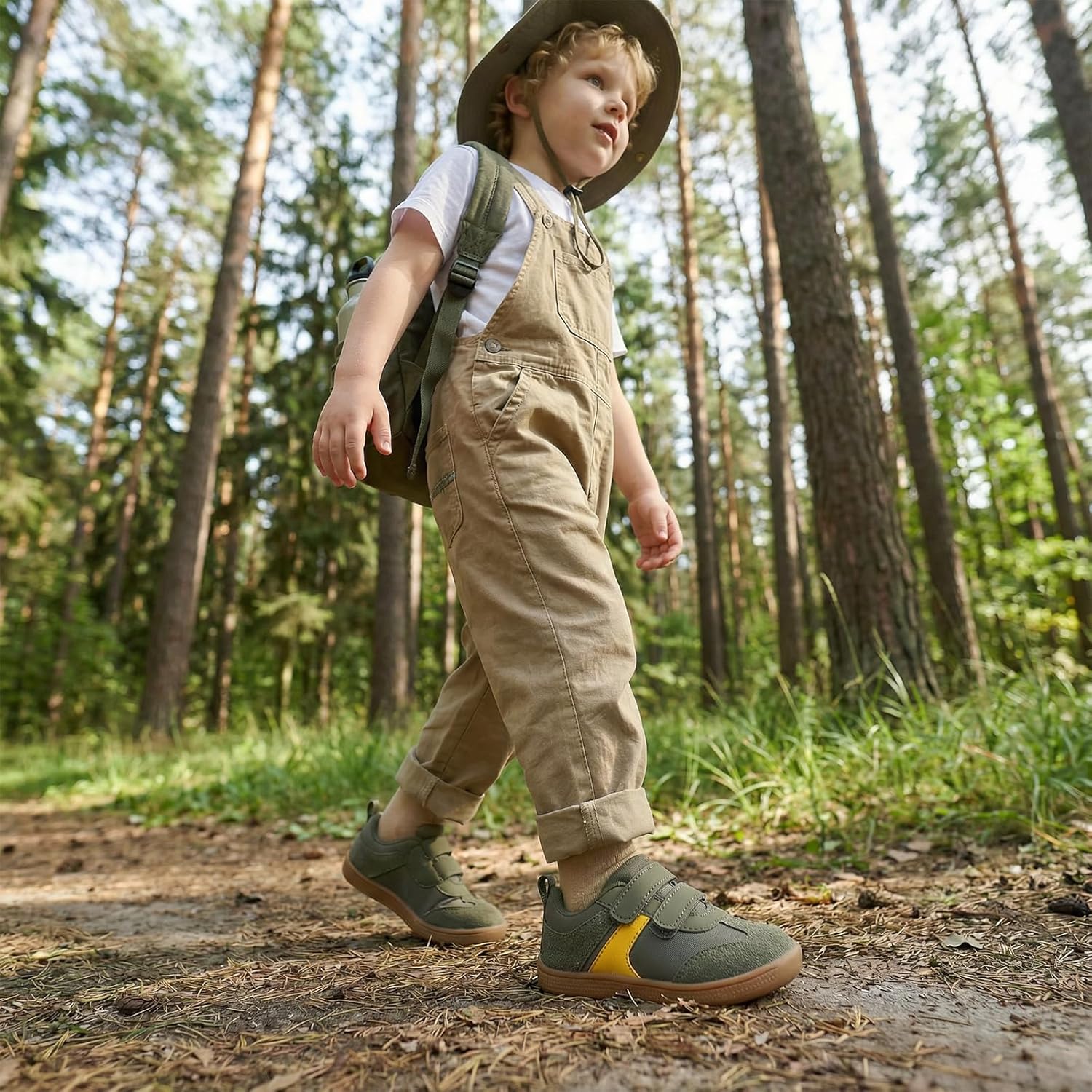 Toddler Wide Toe Box Barefoot Shoes Boys Girls Sneakers Zero Drop Kid Tennis Running Shoes Lightweight Non-Slip Comfortable Infant First Walking Shoe Outdoor Activities School - Image 2