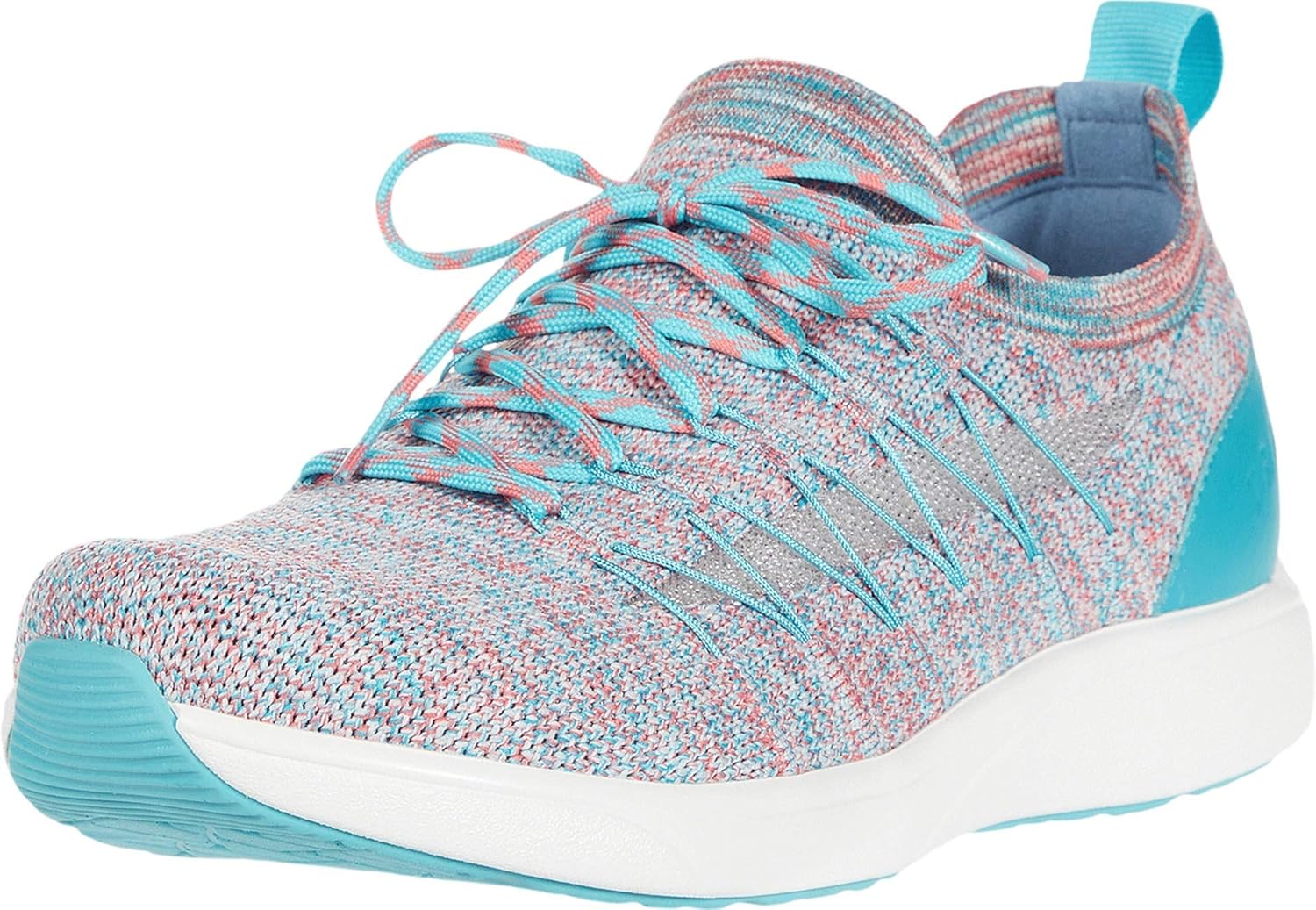 TRAQ by Alegria Synq Womens Smart Walking Shoe Aquamarine 13 M US