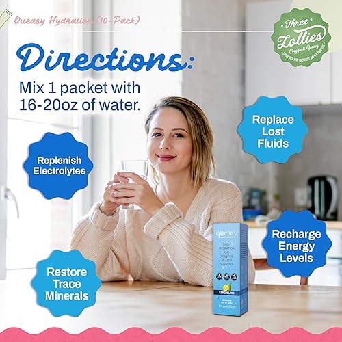 Miniatura 4 de Queasy Hydration MD - Una forma rápida, saludable y deliciosa de reemplazar líquidos y nutrientes vitales perdidos durante el tratamiento del