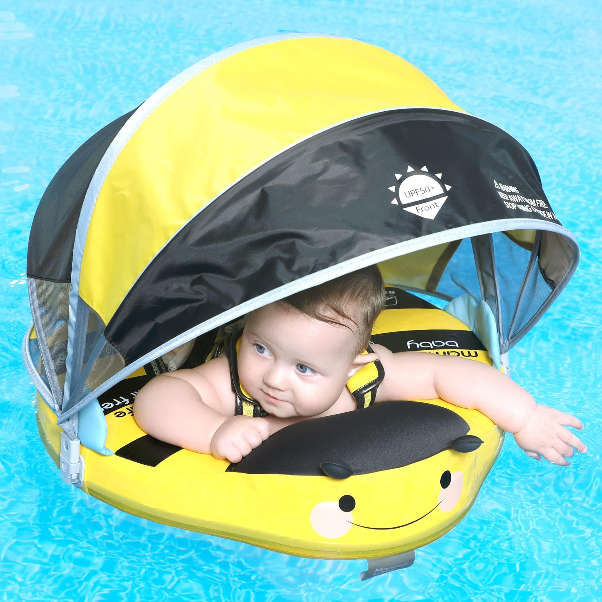 Mambobaby Float with Canopy, Add Tail Limited Edition Baby Float