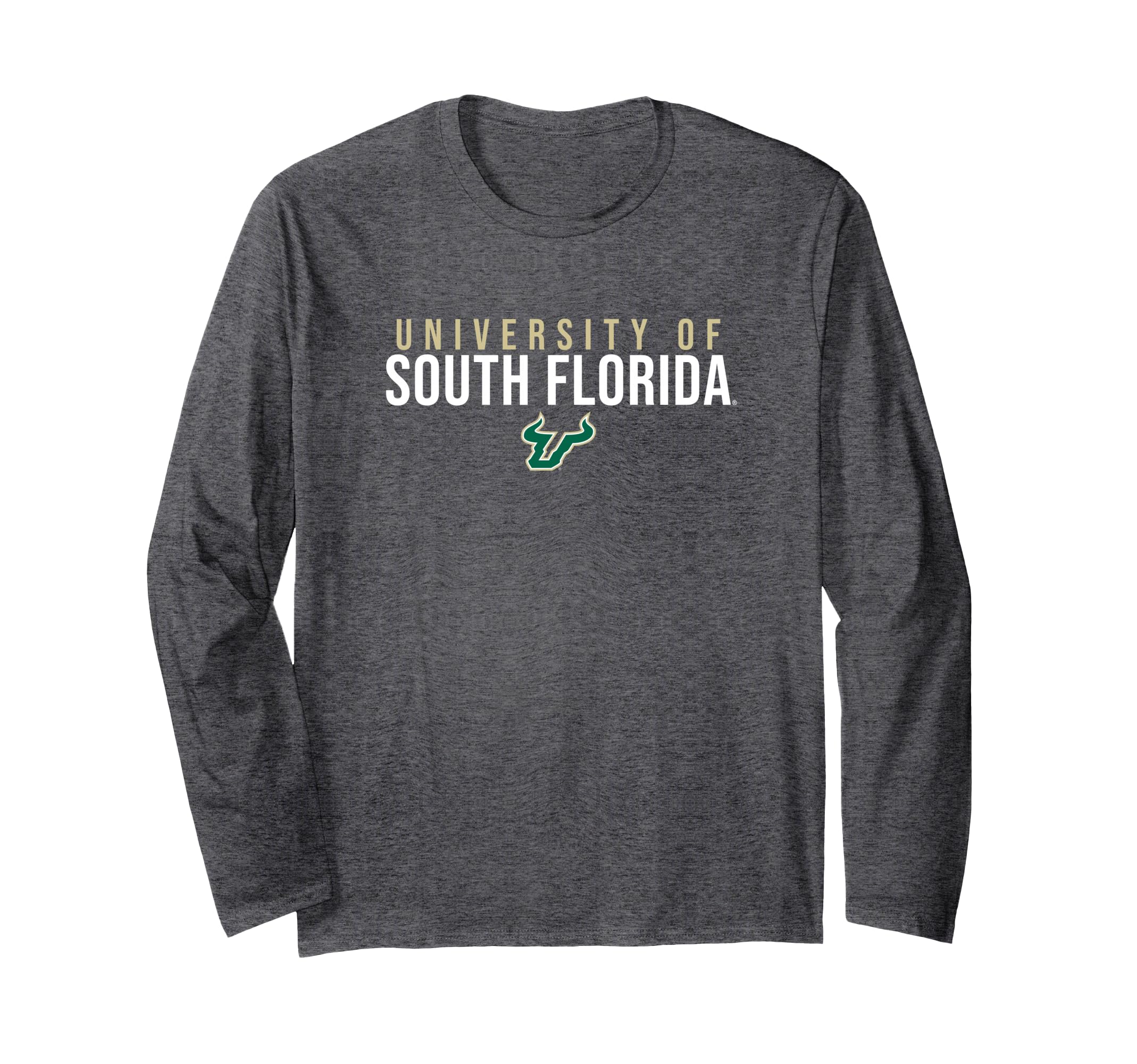 University of South Florida USF Bulls Stacked Long Sleeve T-Shirt
