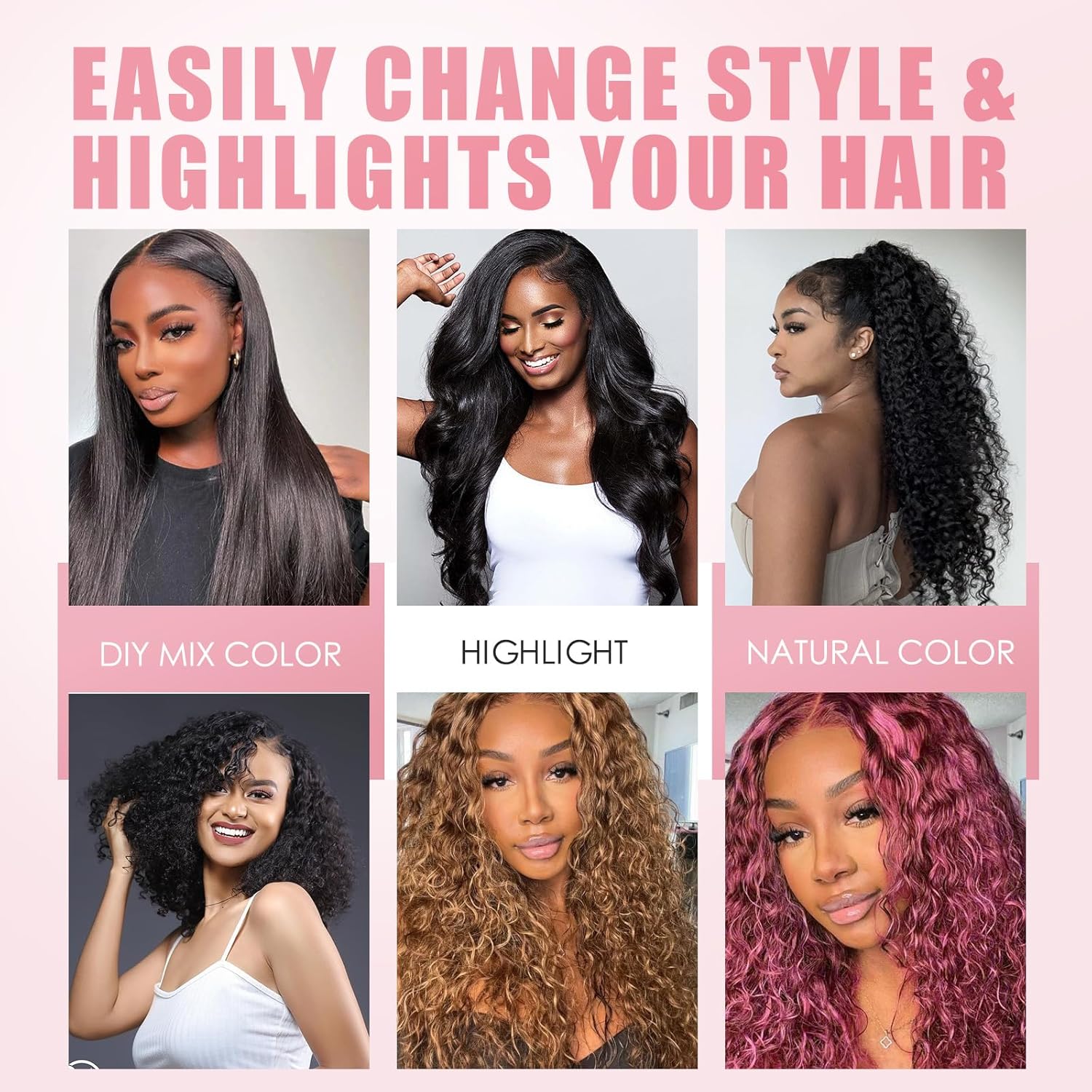 Human Hair Bundles Water Wave Bundles Human Hair 20 22 24 26 Inch 12A 100% Unprocessed Brazilian Virgin Hair Water Wave 4 Bundles Real Human Hair Extensions For Black Women Natural Black
