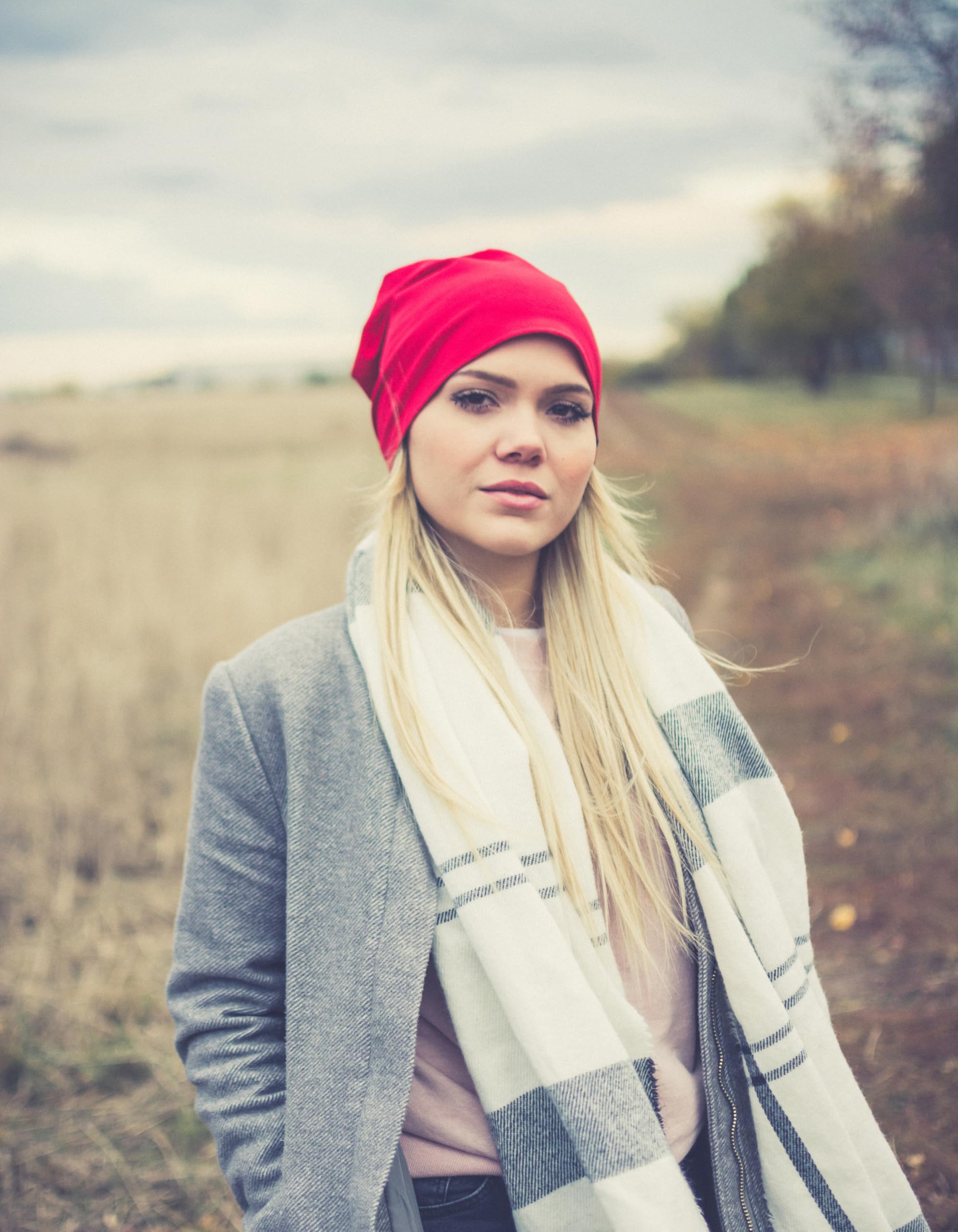 Enter the Complex® Berretto in Jersey Leggero, Uomo e Donna, Slouch Beanie in Cotone, Elasticizzato