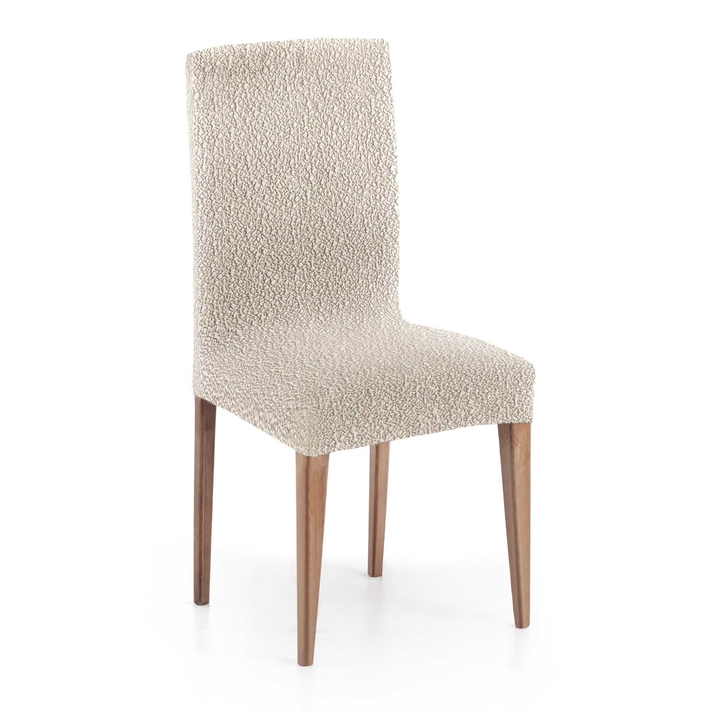 Housse de chaise pack de 2 extensible et lavable avec dossier premium Roc