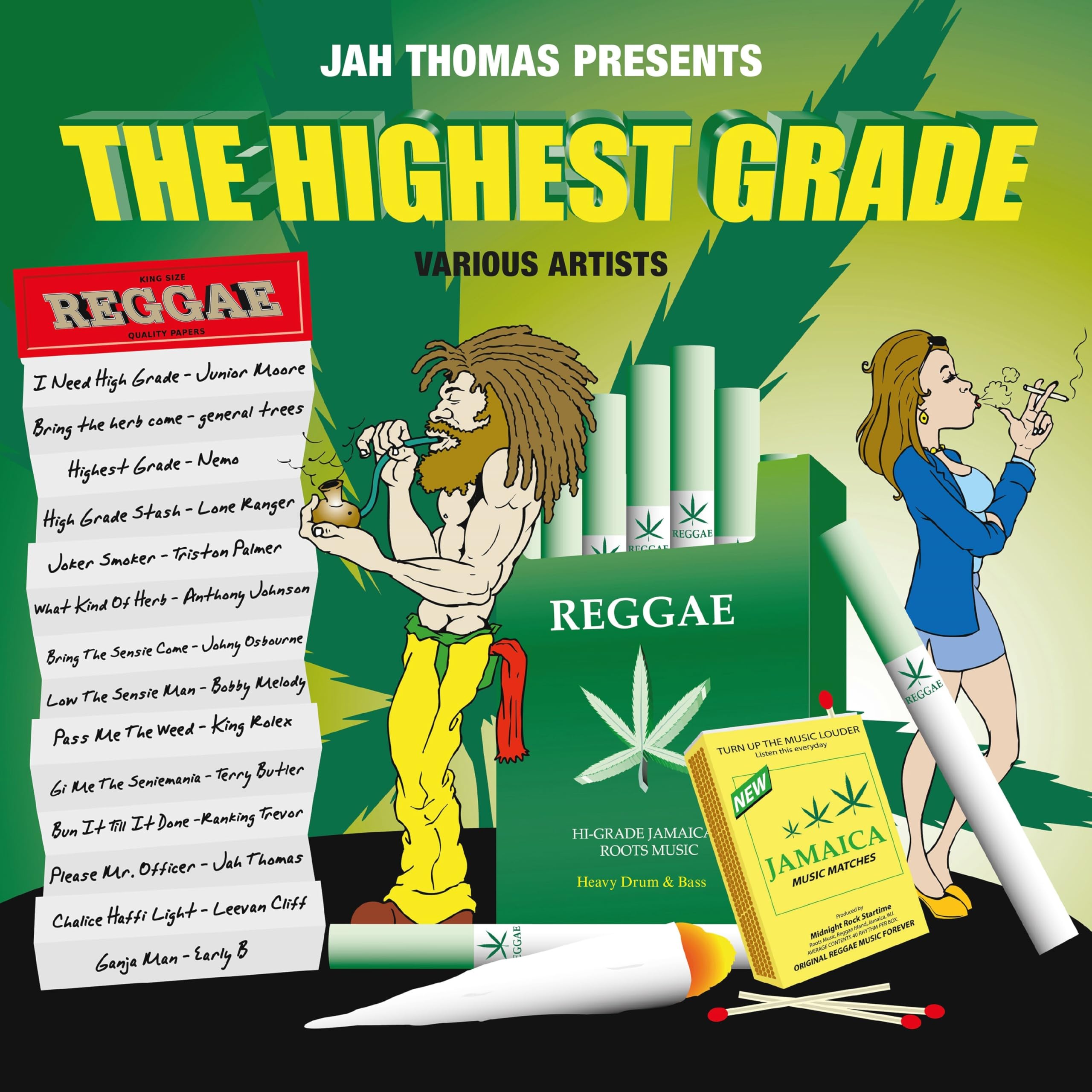 Jah Thomas Highest Grade LP New 5036436134229