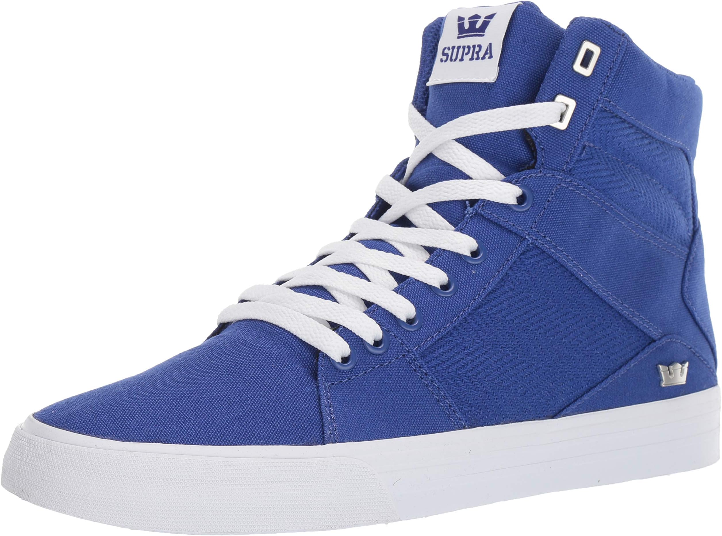 Supra Aluminum High Top Lace Up Sneaker Shoes