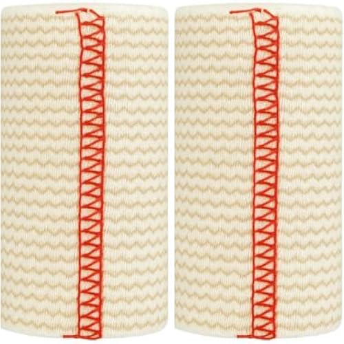 3 pulgadas  Vendajes elásticos de Spa Slender  Deportes - Cierre de velcro - Sin látex - Compresión - Lesiones - Soporte  Paquete de 2 - hasta 15