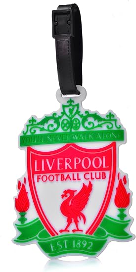 Amazon.com: REINDEAR - Etiqueta de identificación para equipaje de viaje,  con logotipo del equipo de fútbol, Liverpool F.C.), 758182532252 : Ropa,  Zapatos y Joyería