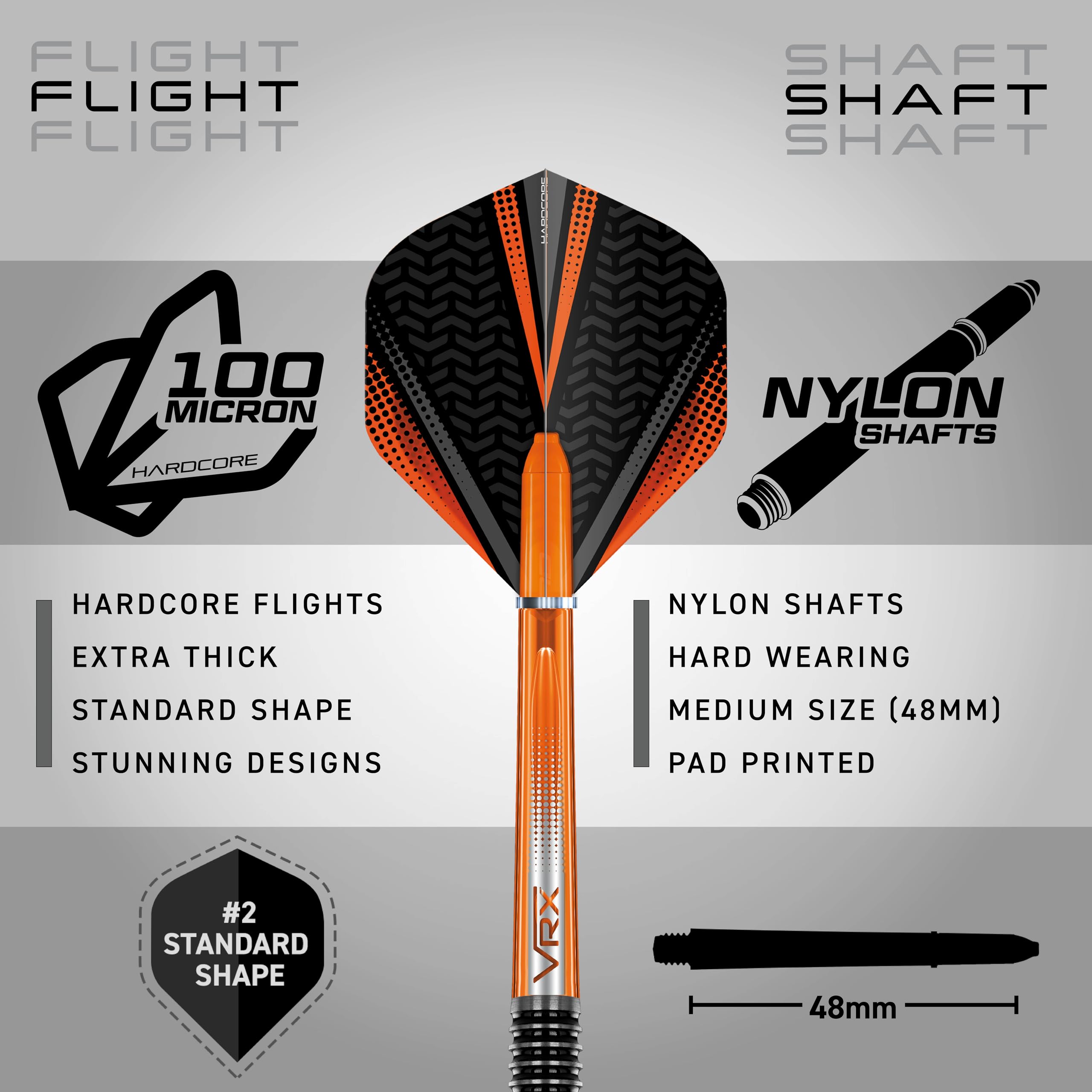 RED DRAGON Amberjack Series Softip Profi Dartpfeile 18 Gram Darts Set mit Flights und Schäfte