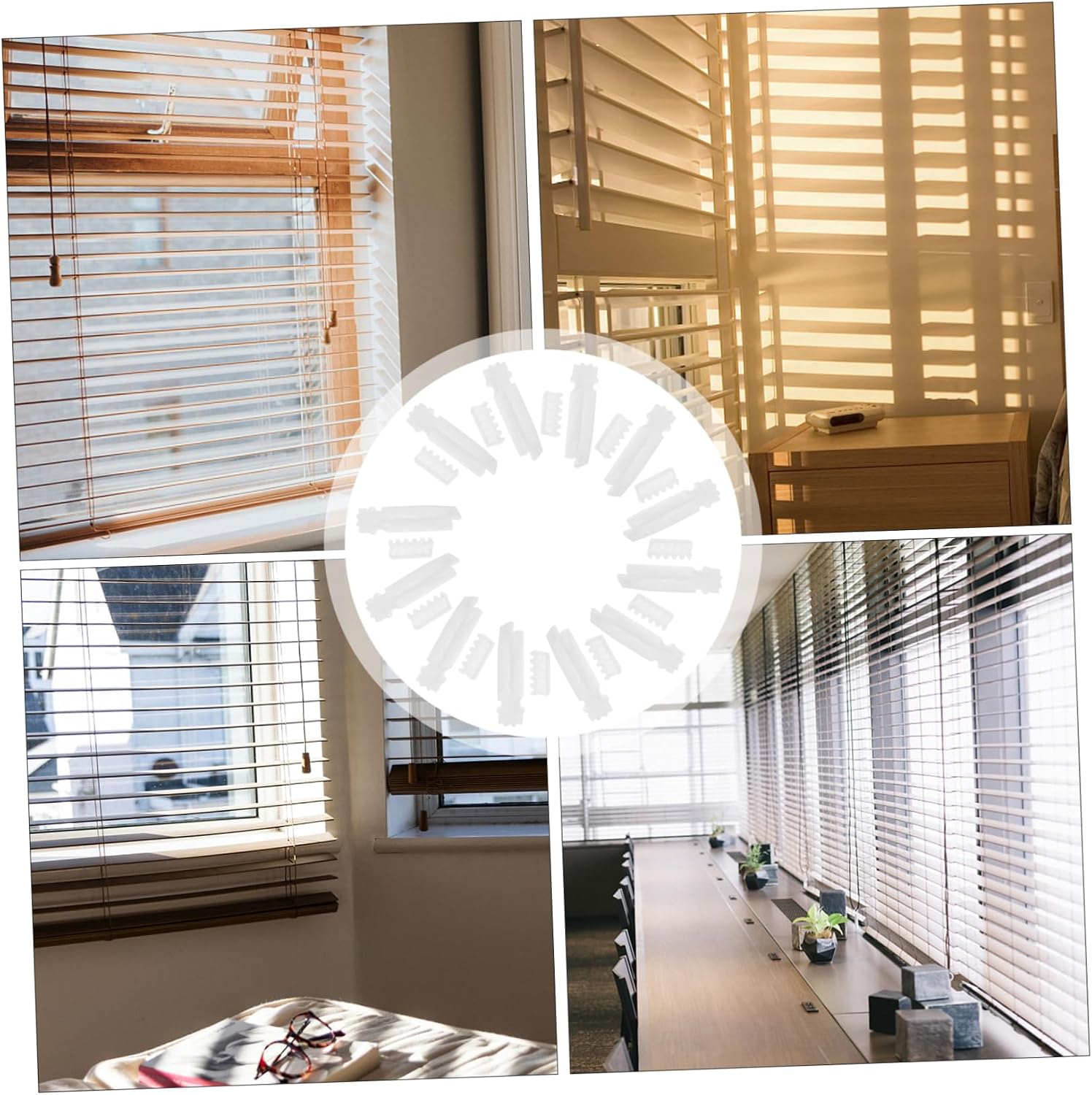 12set Vertical Blind Replacement Parts Kit Blinds Parts Replacement for Vertical