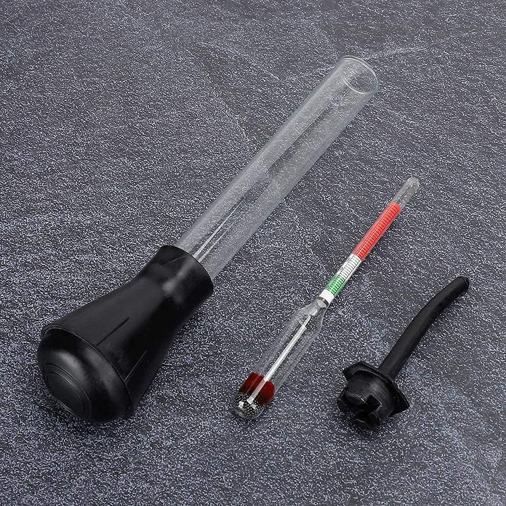 Densimetro a batteria, idrometro per batteria elettrolitica per auto 8 pollici Rilevamento rapido Misuratore di densità elettroidraulico Test strumento acido Strumenti per riparazione auto
