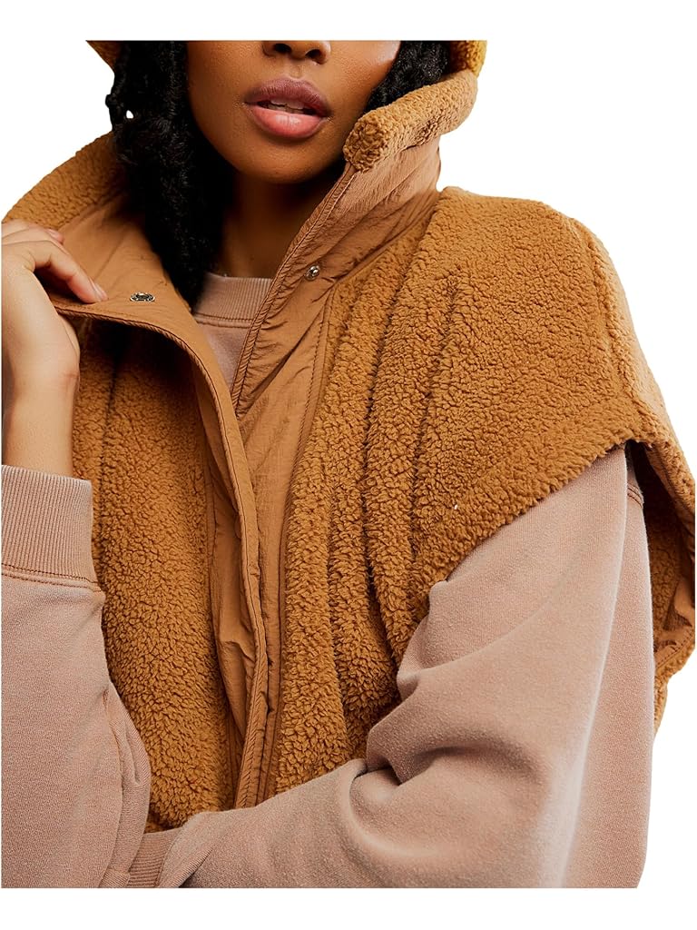 Brown Free People Scout It Out Vest